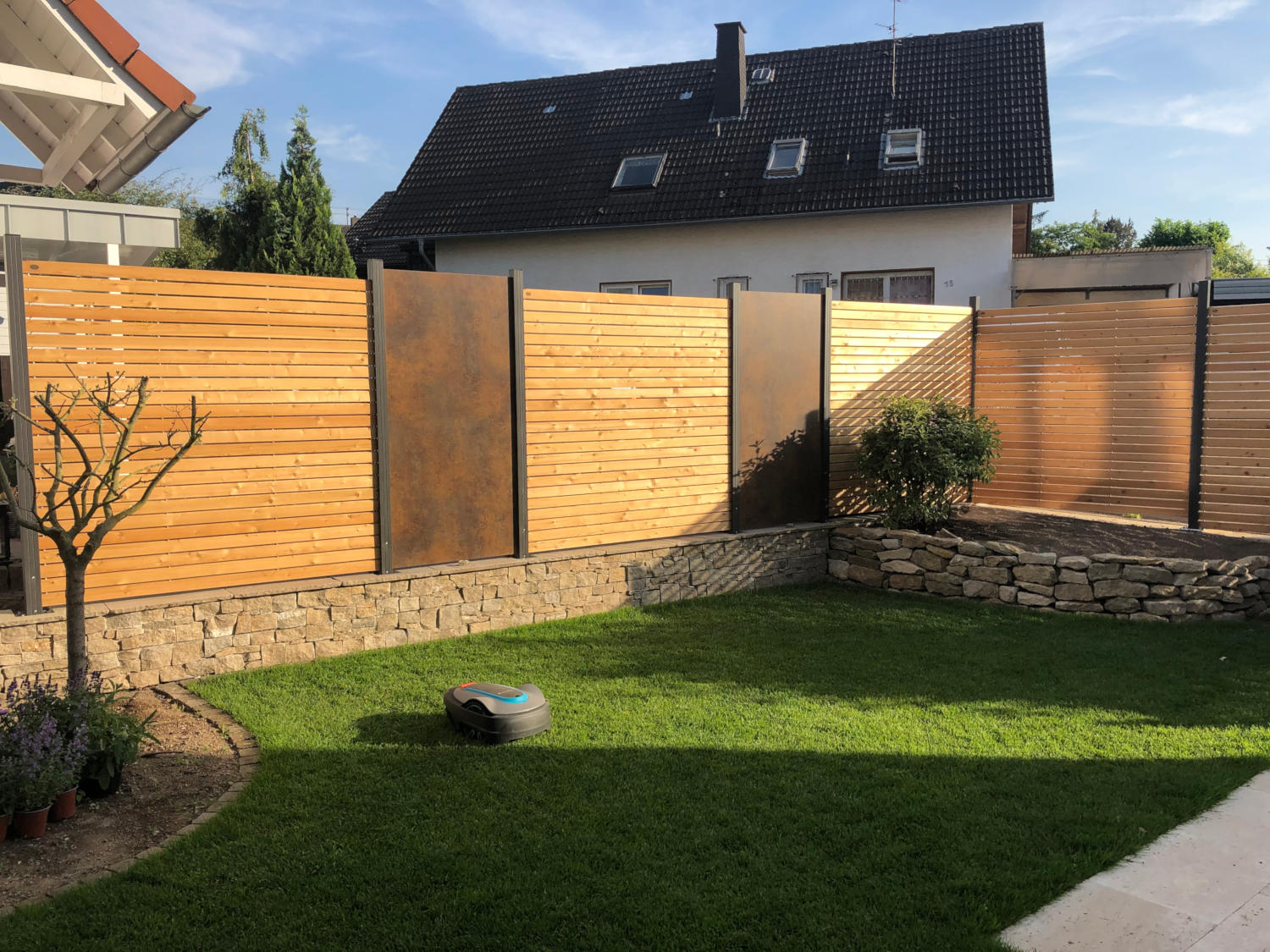 HolzTec SichtschutzZaun "Elegante"